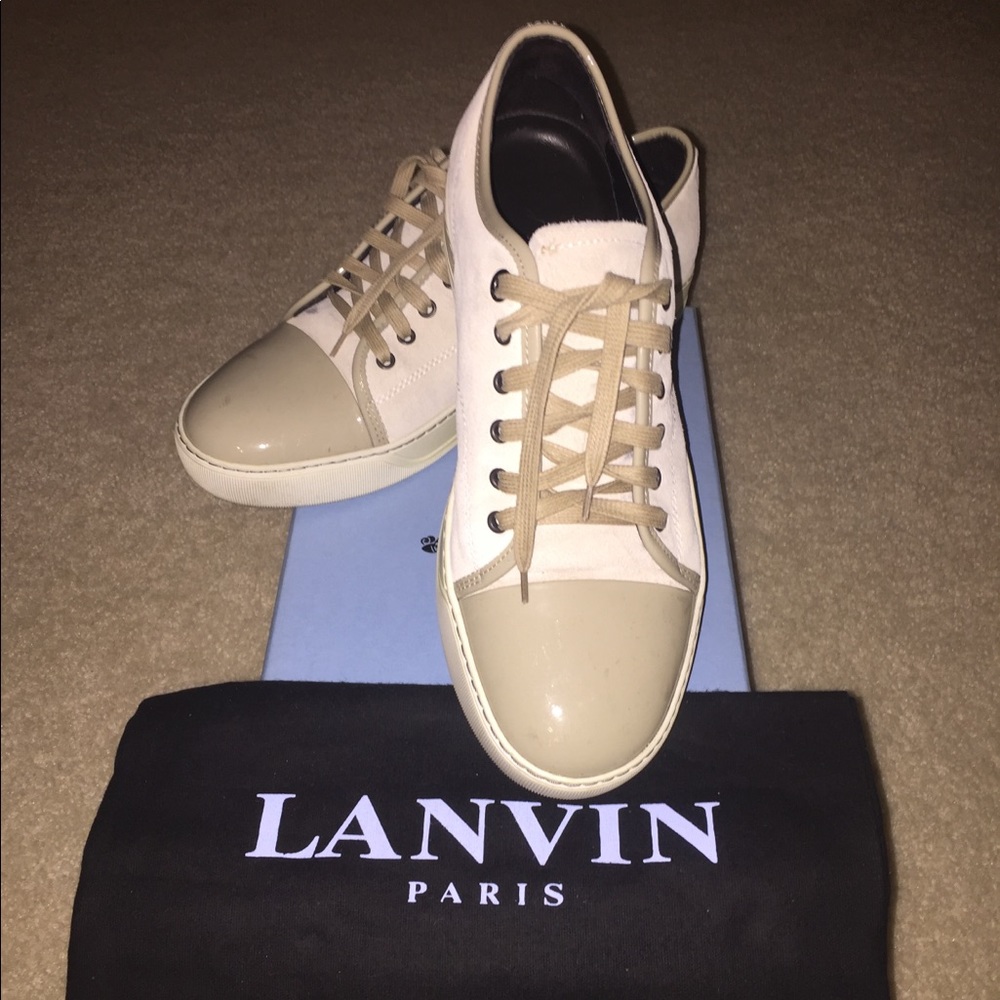 Lanvin calfskin Tennis shoe